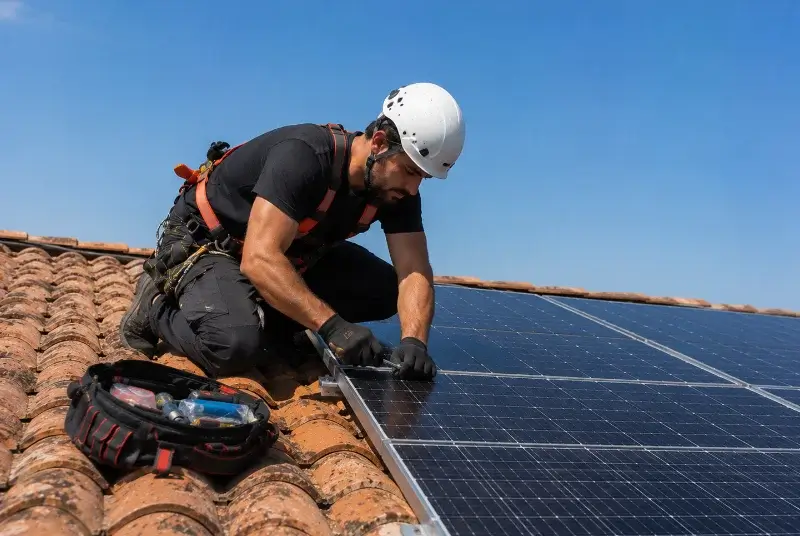 Maintenance et monitoring de panneaux solaires à Mazères-sur-Salat