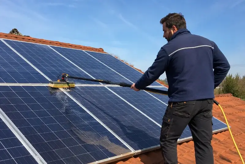 Nettoyage et entretien de panneaux solaires à Mazères-sur-Salat